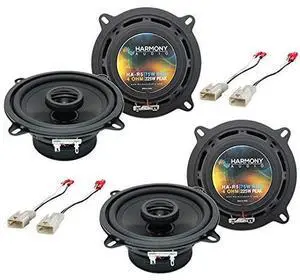 5.25" Speakers with Harness Fits 1992-1996 Toyota Camry Sedan | 225W max power rating, clear full-range car sound, direct factory replacement kit, covers 1994 other years, 5.25 inch size 5.25" Speakers with Harness Fits 1992-1996 Toyota Camry Sedan | 225W max power rating, clear full-range car sound, direct factory replacement kit, covers 1994 other years, 5.25 inch size