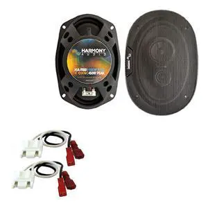 Fits 1994-2002 Dodge Ram 2500 6x9 450W Speakers with Harness | Rhythm Series kit with plug-in wiring adapters, bolt-in upgrade, for 1998 and 2000 model years, clear sound, replacement pair Fits 1994-2002 Dodge Ram 2500 6x9 450W Speakers with Harness | Rhythm Series kit with plug-in wiring adapters, bolt-in upgrade, for 1998 and 2000 model years, clear sound, replacement pair