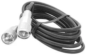 18' PL259 to PL259 Coax (RG58A/U) 18' PL259 to PL259 Coax (RG58A/U)