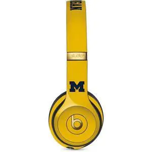 Decal Audio Skin Compatible with Studio Wireless 3 - Officially Licensed University of Michigan M Logo Yellow Design Decal Audio Skin Compatible with Studio Wireless 3 - Officially Licensed University of Michigan M Logo Yellow Design