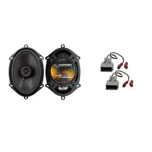 Rear Door Speakers HA-R68 Fits Ford F-350 1997-1998 | Super Duty 6x8 size, OEM factory replacement upgrade, simple bolt-in mounting, clear balanced sound restored Rear Door Speakers HA-R68 Fits Ford F-350 1997-1998 | Super Duty 6x8 size, OEM factory replacement upgrade, simple bolt-in mounting, clear balanced sound restored