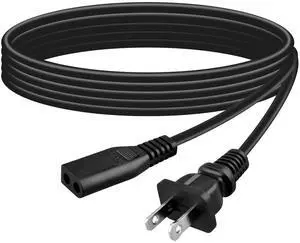 6ft/1.8m AC Power Cord Compatible with Janome Newhome MC350E MC2400 MC300E MC3000 MC3500 6ft/1.8m AC Power Cord Compatible with Janome Newhome MC350E MC2400 MC300E MC3000 MC3500