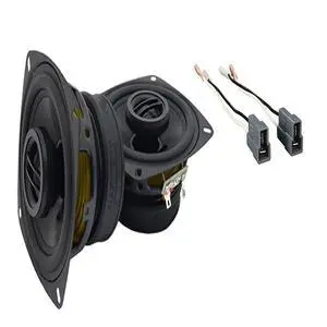 Front Dash Speakers Fits Hyundai Excel 1986-1994 HA-R4 | Direct replacement upgrade, drop-in swap for aged stock drivers, clearer sound, easy install, 4 inch car size, factory fit Front Dash Speakers Fits Hyundai Excel 1986-1994 HA-R4 | Direct replacement upgrade, drop-in swap for aged stock drivers, clearer sound, easy install, 4 inch car size, factory fit