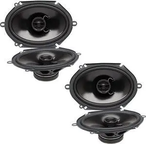 Two Pairs of S-6802 6X8 OEM Replacement Coaxial Speakers Two Pairs of S-6802 6X8 OEM Replacement Coaxial Speakers