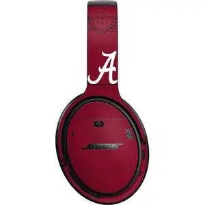 Decal Audio Skin Compatible with Bose QuietComfort 35 II Headphones - Officially Licensed University of Alabama Maroon Jersey Design Decal Audio Skin Compatible with Bose QuietComfort 35 II Headphones - Officially Licensed University of Alabama Maroon Jersey Design