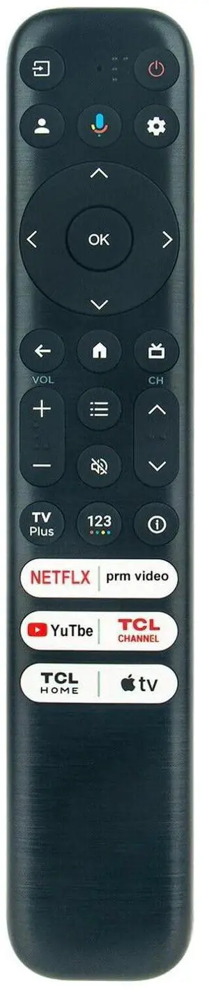 Replacement Voice TV Remote Control Controller for TCL 75QM751G 75", 85QM751G 85", 98QM751G 98" Q Class 4K UHD HDR QD-MINI LED Smart TV Replacement Voice TV Remote Control Controller for TCL 75QM751G 75", 85QM751G 85", 98QM751G 98" Q Class 4K UHD HDR QD-MINI LED Smart TV