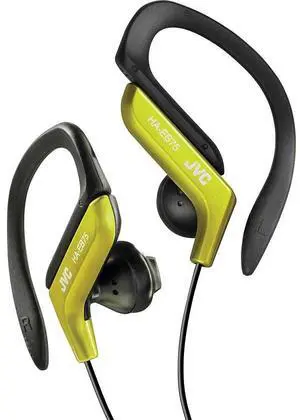 HAEB75Y Sports Clip Headphone, Yellow HAEB75Y Sports Clip Headphone, Yellow
