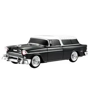 Retro car-shaped Bluetooth speaker, high-definition sound quality, TWS pairing, multiple interface outputs, truck model Bluetooth speaker, suitable for desktop decoration, parties, beach (BLACK) Retro car-shaped Bluetooth speaker, high-definition sound quality, TWS pairing, multiple interface outputs, truck model Bluetooth speaker, suitable for desktop decoration, parties, beach (BLACK)