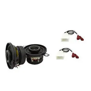 Fits 2002-2006 Toyota Camry 3.5" Dash Speakers with Harness | Direct factory replacement, plug-in kit for 2003 models, sound upgrade for clear tone, 3.5 inch car size, no splicing needed Fits 2002-2006 Toyota Camry 3.5" Dash Speakers with Harness | Direct factory replacement, plug-in kit for 2003 models, sound upgrade for clear tone, 3.5 inch car size, no splicing needed