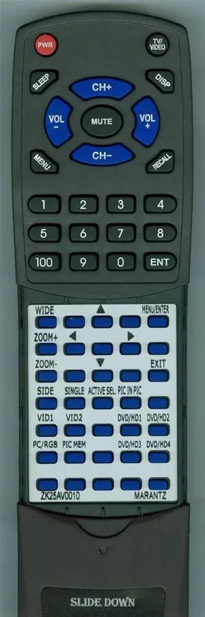 Replacement Remote for Marantz RC001PD, PD4201, PD5001 Replacement Remote for Marantz RC001PD, PD4201, PD5001