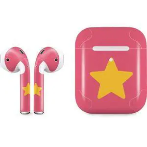 Decal Audio Skin Compatible with Apple AirPods 2 - Officially Licensed Cartoon Network Steven Universe Steven Universe Star Design Decal Audio Skin Compatible with Apple AirPods 2 - Officially Licensed Cartoon Network Steven Universe Steven Universe Star Design