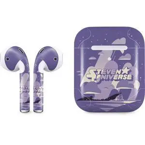Decal Audio Skin Compatible with Apple AirPods 2 - Officially Licensed Cartoon Network Steven Universe Purple Steven Universe Design Decal Audio Skin Compatible with Apple AirPods 2 - Officially Licensed Cartoon Network Steven Universe Purple Steven Universe Design