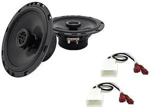 Front Door Replacement Speakers Fits Pontiac Vibe 2003-2008 | Sold as a pair, direct factory upgrade for stock locations, clear balanced sound, simple plug-in install Front Door Replacement Speakers Fits Pontiac Vibe 2003-2008 | Sold as a pair, direct factory upgrade for stock locations, clear balanced sound, simple plug-in install