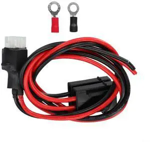 6-Pin DC Power Cable 30A Fuse 1M 16AWG Compatible With For Kenwood TS-50s TS-60s TS-140 TS-440 TS-450 And For ICOM IC-706 IC-718 IC-746 IC-756 Radios 6-Pin DC Power Cable 30A Fuse 1M 16AWG Compatible With For Kenwood TS-50s TS-60s TS-140 TS-440 TS-450 And For ICOM IC-706 IC-718 IC-746 IC-756 Radios