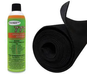 Quality 1 can 777LV Glue + 3ftX4ft Wide Black Speaker Box Carpet Cabinet Enclosure Carpet Truck Car Trunk Liner, and Dash Cover Quality 1 can 777LV Glue + 3ftX4ft Wide Black Speaker Box Carpet Cabinet Enclosure Carpet Truck Car Trunk Liner, and Dash Cover