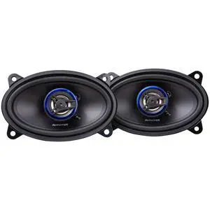 Street Machine 200W 4x6 Inch 2 Way Car Audio Coaxial Speakers | with Neo Mylar Soft Dome Tweeters for Crystal Clear Sound, Pair Street Machine 200W 4x6 Inch 2 Way Car Audio Coaxial Speakers | with Neo Mylar Soft Dome Tweeters for Crystal Clear Sound, Pair