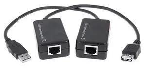Kanex Pro USB Extender over single CAT5e or CAT6 Cable, 150 feet (45.7m) Ultra-Compact, Easy Set-up (USBEXTRJ45) Kanex Pro USB Extender over single CAT5e or CAT6 Cable, 150 feet (45.7m) Ultra-Compact, Easy Set-up (USBEXTRJ45)