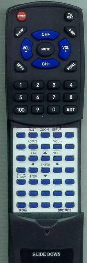 Replacement Remote Control for SMARTPARTS SP700W, SP15MW Replacement Remote Control for SMARTPARTS SP700W, SP15MW