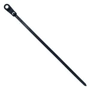 40 Pound Nylon Mountable Cable Zip Ties, 6.0 (in) L, Black: 100/CS 40 Pound Nylon Mountable Cable Zip Ties, 6.0 (in) L, Black: 100/CS