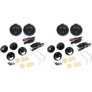 RT6 1" Silk Dome Neo Swivel Car Tweeters with Crossovers, 2-Pack | 240W Peak / 60W RMS Per Pair, Ferro-Fluid Cooled, CEA-2031, 4 Ohm, 93dB, Flush / Surface / Angle Mount RT6 1" Silk Dome Neo Swivel Car Tweeters with Crossovers, 2-Pack | 240W Peak / 60W RMS Per Pair, Ferro-Fluid Cooled, CEA-2031, 4 Ohm, 93dB, Flush / Surface / Angle Mount
