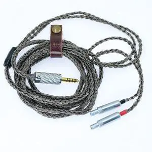 4.4 blanced Upgrade Audio Cable Compatible with Sennheiser HD800 HD800S HD820 HD820s Dharma D1000 4.4mm Replacement Headphones Cord for Hi-Resolution Audiophile, HiFi Headset (13ft, Grey) 4.4 blanced Upgrade Audio Cable Compatible with Sennheiser HD800 HD800S HD820 HD820s Dharma D1000 4.4mm Replacement Headphones Cord for Hi-Resolution Audiophile, HiFi Headset (13ft, Grey)