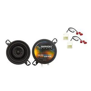 Dash Speakers with Harness Fits Dodge Magnum 2005-2007 HA-R35 | Complete front replacement kit, plug-and-play install, crisp clear sound, easy bolt-in upgrade for tired stock units Dash Speakers with Harness Fits Dodge Magnum 2005-2007 HA-R35 | Complete front replacement kit, plug-and-play install, crisp clear sound, easy bolt-in upgrade for tired stock units