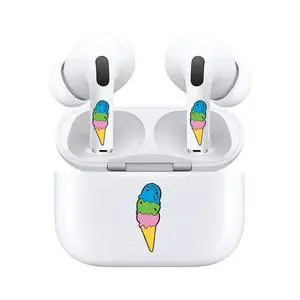 Cute Stickers for AirPods Pro & AirPods Pro 2 - Ice Cream Stickers, Ice Cream Cone Decals, Headphone Accessories, Sticker Decal for Headphone Decoration Accessories Cute Stickers for AirPods Pro & AirPods Pro 2 - Ice Cream Stickers, Ice Cream Cone Decals, Headphone Accessories, Sticker Decal for Headphone Decoration Accessories