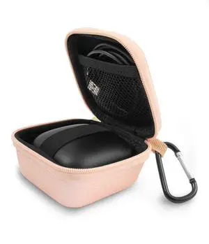 Travel Case Compatible with Beats Powerbeats Pro Wireless Earbuds - Rose Gold Case Only Travel Case Compatible with Beats Powerbeats Pro Wireless Earbuds - Rose Gold Case Only