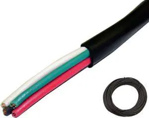 100' Length 4 Conductor Rotor Wire - Antenna Rotator Cable 100' Length 4 Conductor Rotor Wire - Antenna Rotator Cable