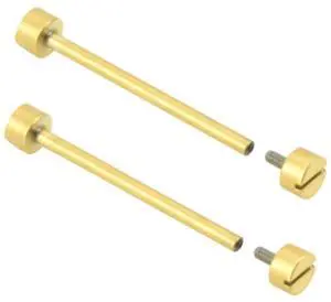 2-28mm Replacement Tube & Screw Pin Compatible With Invicta Watch Band Strap Lug Yellow Gold 2-28mm Replacement Tube & Screw Pin Compatible With Invicta Watch Band Strap Lug Yellow Gold