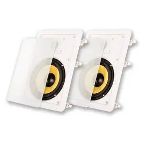 Acoustic Audio HD-650 in Wall 6.5" Speakers Home Theater Surround Sound Pair Acoustic Audio HD-650 in Wall 6.5" Speakers Home Theater Surround Sound Pair