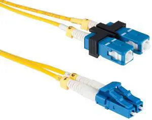3m LC-SC OS2 Premium Singlemode Duplex 9/125 LSHZ Corning Fiber Optic Cable, Wty 3m LC-SC OS2 Premium Singlemode Duplex 9/125 LSHZ Corning Fiber Optic Cable, Wty