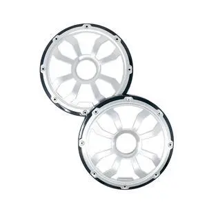 HXM8FGB - 8" Elite Flush Mount Speaker Grills, Pair (Black) HXM8FGB - 8" Elite Flush Mount Speaker Grills, Pair (Black)