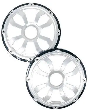 HXM65FGB - 6.5" Flush Mount Speaker Grills - Black/Brushed Aluminum (Pair) HXM65FGB - 6.5" Flush Mount Speaker Grills - Black/Brushed Aluminum (Pair)