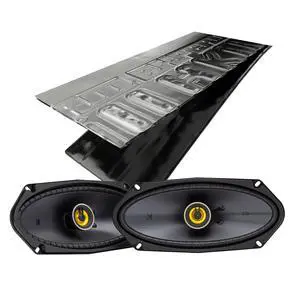 CSC4104, CS Series 4x10 2 Way Coaxial Car Speakers + Damping Kit Bundle CSC4104, CS Series 4x10 2 Way Coaxial Car Speakers + Damping Kit Bundle