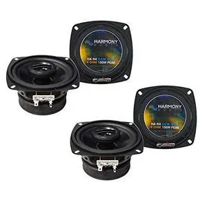 Speaker Replacement Package Fits Suzuki Samurai 1986-1995 R4 | Direct factory-size upgrade, 4 inch 150 watt car speakers, crisp clear sound, easy install in stock openings Speaker Replacement Package Fits Suzuki Samurai 1986-1995 R4 | Direct factory-size upgrade, 4 inch 150 watt car speakers, crisp clear sound, easy install in stock openings