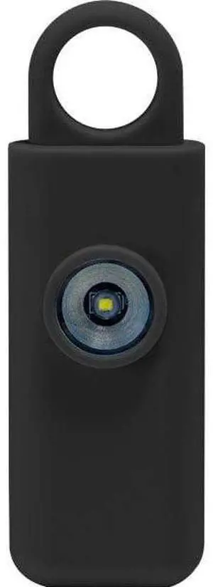 Safety Technology's Highly Effective 130dB Personal Panic Alarm and Strobe for Women, Men, Children, Elderly (Black) Safety Technology's Highly Effective 130dB Personal Panic Alarm and Strobe for Women, Men, Children, Elderly (Black)