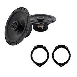 Front Door 6.5" R65 Speakers Fits Buick Lucerne 2006-2011 | Mounting adapter for 6.75 inch spacing, direct factory replacement, easy install, clear full-range car sound, 6.5 inch size Front Door 6.5" R65 Speakers Fits Buick Lucerne 2006-2011 | Mounting adapter for 6.75 inch spacing, direct factory replacement, easy install, clear full-range car sound, 6.5 inch size