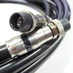 50ft Solid Copper 3Ghz Outdoor RG-11 COAXIAL HD Cable Satellite TV Antenna UL ETL Rated 14AWG 75 Ohm Belden PPC Weather Boot AQUASEAL Fittings Cut to Order Assembled in USA INTL 50ft Solid Copper 3Ghz Outdoor RG-11 COAXIAL HD Cable Satellite TV Antenna UL ETL Rated 14AWG 75 Ohm Belden PPC Weather Boot AQUASEAL Fittings Cut to Order Assembled in USA INTL