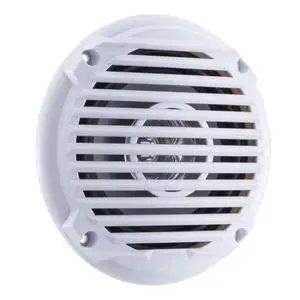 5.9" Dual Cone Marine Speaker Pair | 30W Max Power | Polypropylene Woofer & Mylar Tweeter | Waterproof UV & Corrosion Resistant | Flush Mount (White) 5.9" Dual Cone Marine Speaker Pair | 30W Max Power | Polypropylene Woofer & Mylar Tweeter | Waterproof UV & Corrosion Resistant | Flush Mount (White)