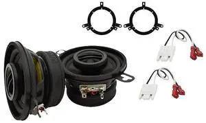 Front Dash 3.5" Speakers Fits Jeep Grand Cherokee 1996-2004 | direct factory replacement, crisp clear sound, easy bolt-in upgrade, 3.5 inch size, confirmed for 2000 model year Front Dash 3.5" Speakers Fits Jeep Grand Cherokee 1996-2004 | direct factory replacement, crisp clear sound, easy bolt-in upgrade, 3.5 inch size, confirmed for 2000 model year