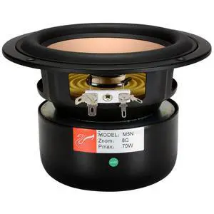 M5N 5" Aluminum/Magnesium Midbass M5N 5" Aluminum/Magnesium Midbass