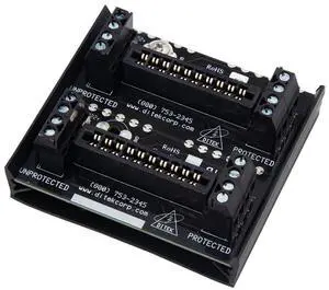 DTK2MB 2 MODULE SNAP TRACK BASE F/2MHLP SERIES DTK2MB 2 MODULE SNAP TRACK BASE F/2MHLP SERIES