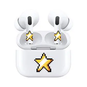 Star Stickers Compatible with AirPods 4 - Star Decals Stickers for Headphones, Headphone Decoration Accessories Star Stickers Compatible with AirPods 4 - Star Decals Stickers for Headphones, Headphone Decoration Accessories