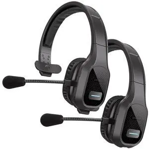 20X Professional Wireless Computer Headset with Mic | On Ear Bluetooth 5.0 Wireless Headset, 30 Hour All Day Talk Time for Truck Drivers, Home Office, Headset Only, 2-Pack 20X Professional Wireless Computer Headset with Mic | On Ear Bluetooth 5.0 Wireless Headset, 30 Hour All Day Talk Time for Truck Drivers, Home Office, Headset Only, 2-Pack
