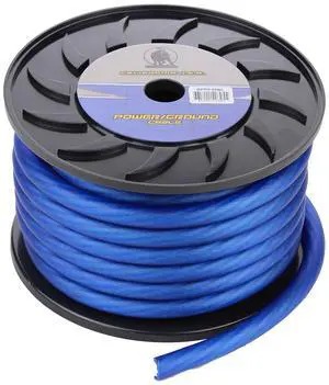 (BPP0.50BL) PRO Blue 50' 1/0-Gauge Power Cable (BPP0.50BL) PRO Blue 50' 1/0-Gauge Power Cable