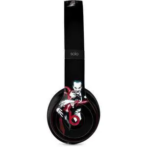 Decal Audio Skin Compatible with Beats Solo 3 Wireless - Officially Licensed DC Comics The Joker Batman: Harley Quinn Cover #1 Art by Alex Ross. Piece Also Known as Tango with Evil Design Decal Audio Skin Compatible with Beats Solo 3 Wireless - Officially Licensed DC Comics The Joker Batman: Harley Quinn Cover #1 Art by Alex Ross. Piece Also Known as Tango with Evil Design