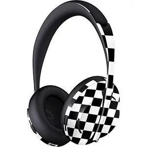 Decal Audio Skin Compatible with Bose Noise Cancelling Headphones 700 Originally Designed Black and White Checkered Design Decal Audio Skin Compatible with Bose Noise Cancelling Headphones 700 Originally Designed Black and White Checkered Design