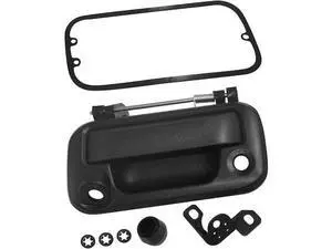 Tailgate Handle - Black Textured - with Keyhole and Backup Camera - Compatible with 2008-2015 Ford F-250 Super Duty Tailgate Handle - Black Textured - with Keyhole and Backup Camera - Compatible with 2008-2015 Ford F-250 Super Duty