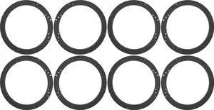 10" Subwoofer Speaker Spacers Depth Extender Extending Rings - 1/2" thick - ID: 9 1/8" OD: 10 7/8" - 4 Pair - SSK10K - Stackable - Perfect For Framing Fiberglass Enclosures 10" Subwoofer Speaker Spacers Depth Extender Extending Rings - 1/2" thick - ID: 9 1/8" OD: 10 7/8" - 4 Pair - SSK10K - Stackable - Perfect For Framing Fiberglass Enclosures